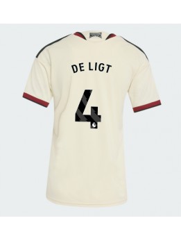 Ženski Nogometna dresi replika Manchester United Matthijs de Ligt #4 Tretji 2026-27 Kratek rokav Ženski Nogometna dresi replika Manchester United Matthijs de Ligt #4 Tretji 2026-27 Kratek rokav